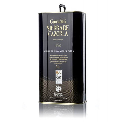 Guiradoli SIERRA CAZORLA – Picual | Caja 4 ud x 5 L
