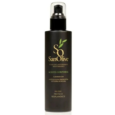 "Nuevo" Aceite corporal con AOVE de montaña SanOlive